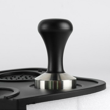 咖啡壓粉器51/53/58mm粉錘黑色手柄 304不銹鋼底家用咖啡機填壓器【北歐家居生活】