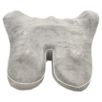 西格傢飾 人體工學高密度護腰記憶棉靠墊 煙灰色  45 x 19 x 35.5cm