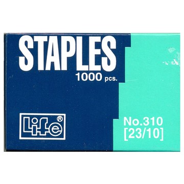 Life 徠福 NO.310 訂書針/釘書針 23/10 (10mm)