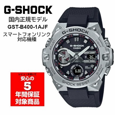 G-SHOCK GST-B400-1AJF G-STEEL アナデジ メンズ 腕時計 ブラック G