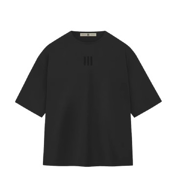 FEAR OF GOD X ADIDAS ATHLETICS PERFORMANCE JERSEY TEE BLACK
