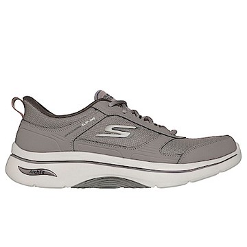 Skechers Go Walk Arch Fit 2.0e [216650KHK] 男 健走/步行鞋 舒適 透氣 卡其