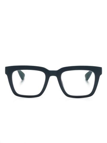 Mykita - Souda rectangle-frame glasses - unisex - Acetate - 50 - Blue