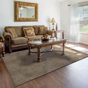 范登伯格 - 雅適 厚實素面地毯 (37卡其)  (200x290cm)