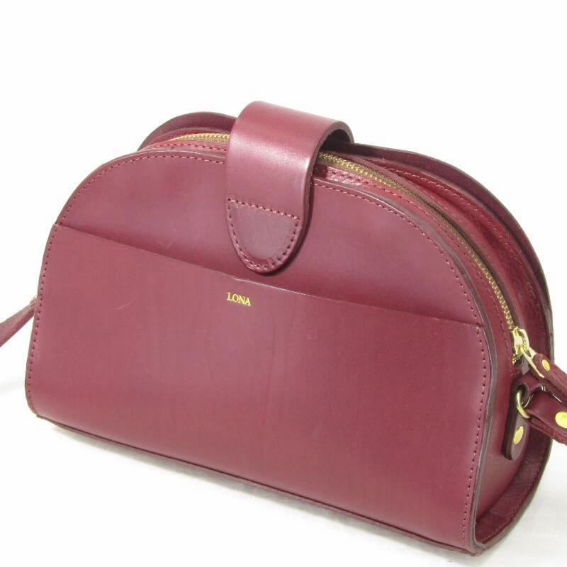 LONA ロナ ハーフムーン ショルダーバッグ Half moon shoulder B LONA ロナ ハーフムーン ショルダーバッグ Half moon shoulder B