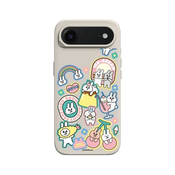 iPhone Air SolidX 貝殼灰 - Bunni Konbiny - Bunni Konbiny 朋友幸福時刻