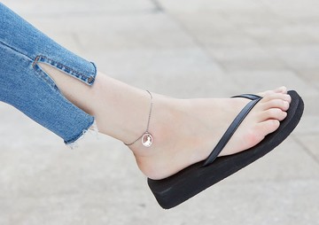 兔子腳鍊 - 動物小印章系列-抗敏醫療鋼