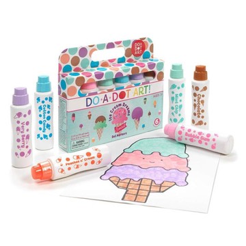 美國 Do A Dot Art! 點點畫筆：6入冰淇淋香