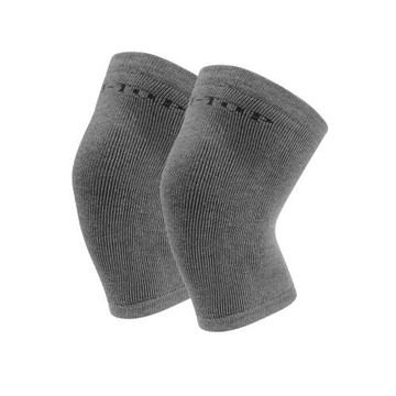 【威品嚴選】UNI-TOP 負離子竹炭多功能護膝1雙 (護肘/小腿/保暖/透氣/質感灰#535)