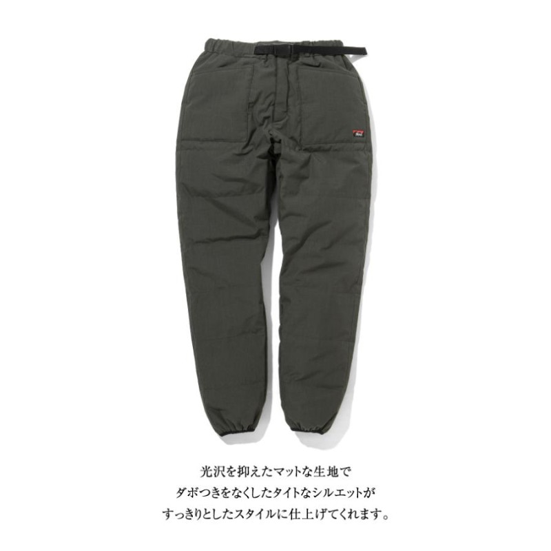 NANGA ナンガ 別注モデル 焚火 DOWN PANTS タキビダウンパンツ