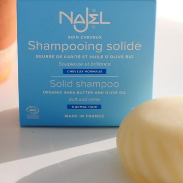 法國NAJEL有機乳木果油洗髮皂 75g - 有機乳木果油洗髮皂 75g超值3顆