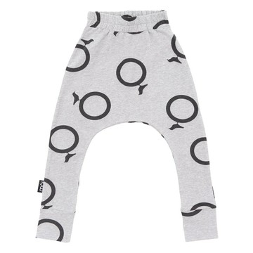 Moi Kids 冰島有機棉童裝哈倫長褲6M至8歲灰色