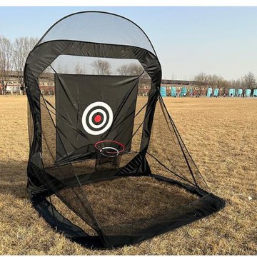 高爾夫練習網熱銷揮桿切桿練習網自動回球室內外高爾夫切球網