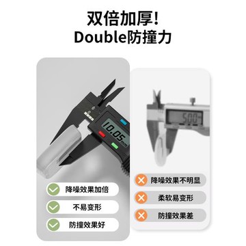 門把手防撞貼硅膠靜音墊冰箱門貼門擋條防碰撞神器柜門后顆粒墻貼