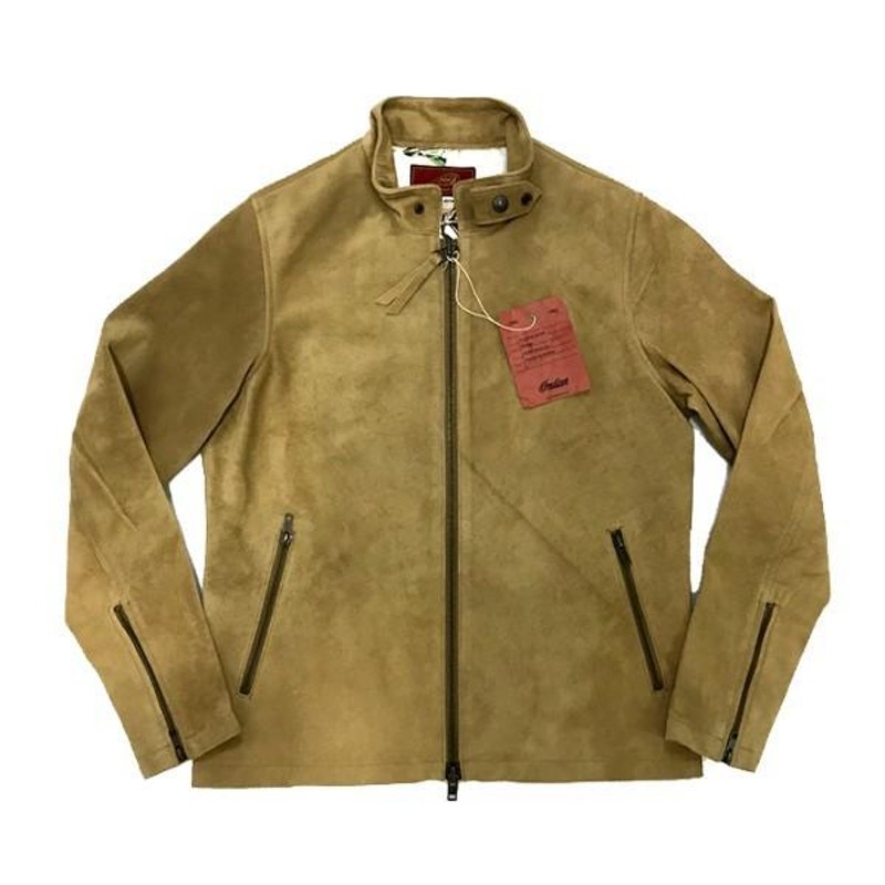 スエード レザー ライダース ジャケット COW SUEDE SINGLE RIDERS JKT