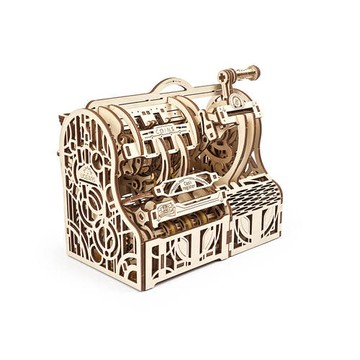 Ugears｜自我推進模型 Cash Register 凱西收銀機