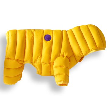 狗狗羽絨棉防寒服四腳秋冬保暖衣服貴賓比熊雪納瑞柴犬柯基邊牧衣