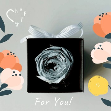 For you!【C happy】永生庭園玫瑰花禮_生日禮物_情人節禮物_祝福禮