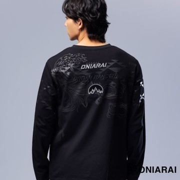 鬼洗 BLUE WAY – 都市遊俠民族等高線長TEE