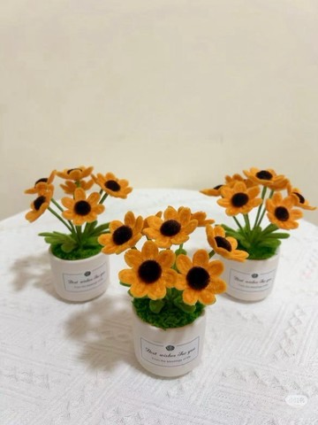 扭一扭❤ 扭扭棒柿子盆栽diy手作材料包自製柿柿如意簡易手作花送朋友禮物 交換禮物 新年禮物