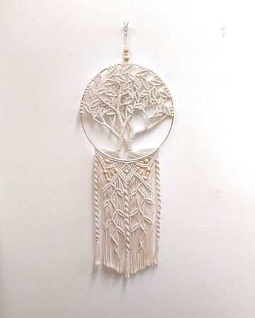 Macrame Wall Hanging波希米亞風掛飾壁掛【生命樹Tree of Life】