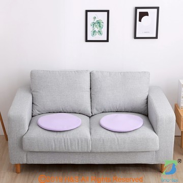 【Brio-tex】遠紅外線坐墊椅墊 竉物也適用(淡紫)