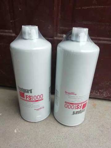 適配現代挖掘機R現代485VS油水分離器濾芯柴油濾芯 弗列加原裝