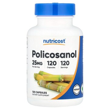 Nutricost, 普利醇，25 毫克，120 粒膠囊