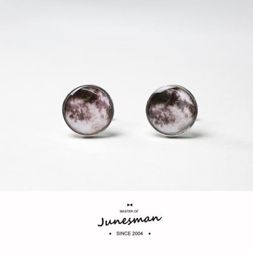 送盒+袋 法式襯衫袖口袖扣袖釘主持會議新郎伴郎商務送男INS/月球