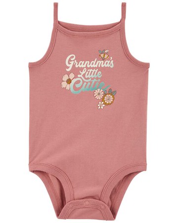 Baby Grandma's Little Cutie Tank Bodysuit