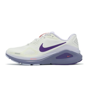 Nike 慢跑鞋 Wmns Structure 26 女鞋 白 紫 緩震 運動鞋