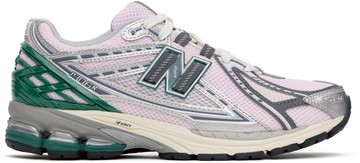 New Balance 粉色 & 银色 1906R 运动鞋