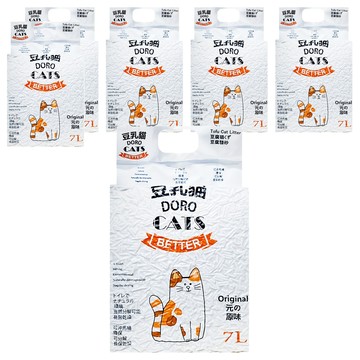 DORO CAT 豆乳貓 豆腐貓砂  7L  6包  原味