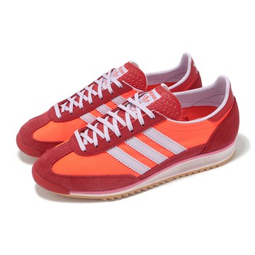 [ACS] adidas 休閒鞋 SL 72 OG W 女鞋 紅 拼接 麂皮 復古 運動鞋 愛迪達 JH7392