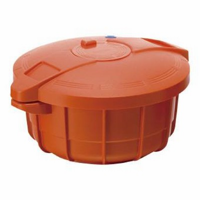 マイヤー 電子レンジ圧力鍋2.3L パンプキンオレンジ(B) (MPC-2.3PO) 単品