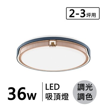 LED 36W(遙控) 造型吸頂燈 F110-19-32608