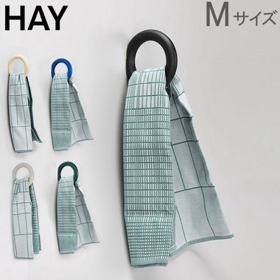 HAY（ヘイ） GYM HOOK ブラックΦ180 Lサイズ 木製フックハンガー