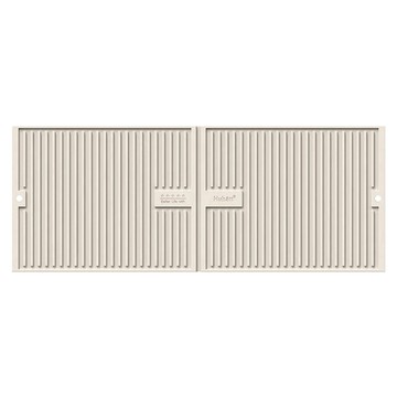 Hubatt 寬幅可折疊乾燥餐具乾燥墊，18x46公分，矽膠材質  牛奶色  1組  1層