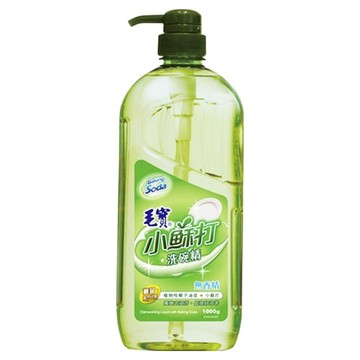 毛寶 小蘇打洗碗精  植物性椰子油  高效去油汙  低泡好沖洗  無香精  1kg  1瓶