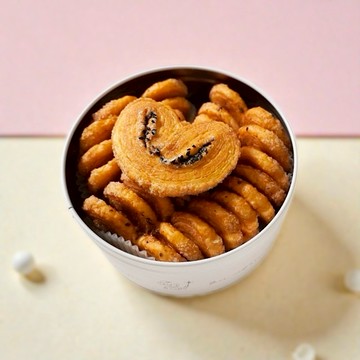 【菓本多田】黑芝麻 極品蝴蝶酥｜年節禮盒 伴手禮 生日禮物 交換禮物 彌月禮盒 蛋奶素