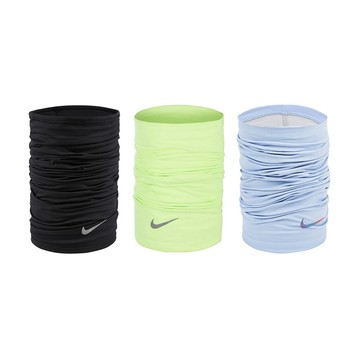 NIKE DRI-FIT 慢跑頸套 2.0 脖圍 跑步 運動 騎車 反光 多功能 吸汗 乾爽 透氣 彈性 黑 亮綠 藍