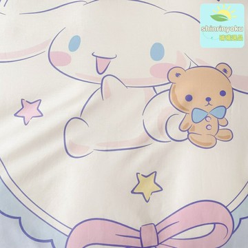 【萌趣卡通】全棉四件套 床品套件 卡通印花 純棉面料 親膚透氣 學生宿舍 兒童房 動漫主題臥室