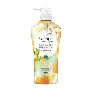 Essential 逸萱秀 台灣公司貨 香氛精油修護 潤髮乳 英國梨&百合  700ml  1瓶