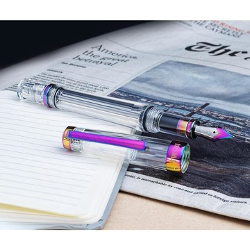 TWSBI VAC 700R IRIS 透明色 負壓上墨鋼筆(限定彩虹)