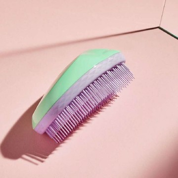 【TANGLE TEEZER王妃梳】英倫捲捲順髮梳-紫綠色