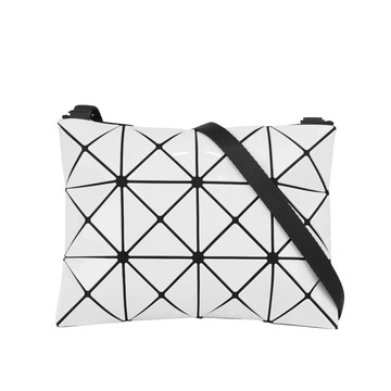 ISSEY MIYAKE BAO BAO LUCENT 3X4 亮面斜背包(白色) AG056 01