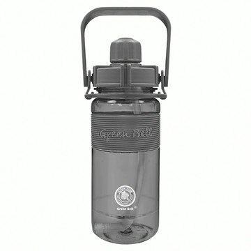 Green Bell 綠貝 精選彈跳吸管太空壺  灰色  600ml  1個