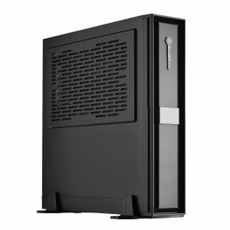 Silverstone Sst Ml08b H 縦置き 横置き両対応のスリムなmini Itx Htpcケース 通販 Lineポイント最大get Lineショッピング