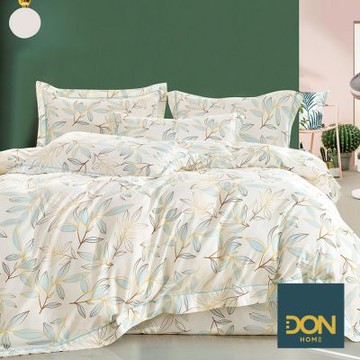 DON 吸濕排汗天絲床包枕套組-加大-清晨微光