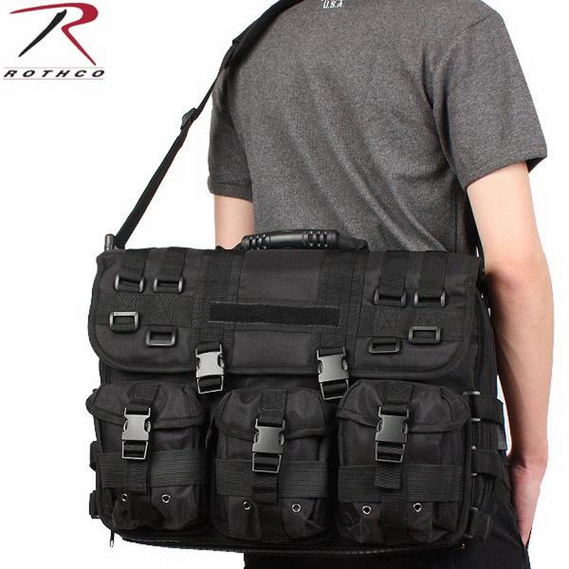 ROTHCO ロスコ M.O.L.L.E. TACTICAL LAPTOP/BRIEFCASE ブラック